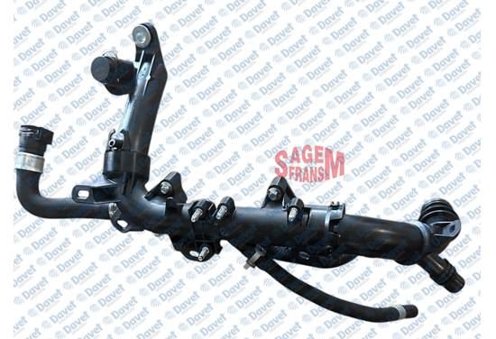 SAGEMFR 131332 Motor Su Hortumu Flansi Astra L- Corsa F- Mokka- Zafira Life- Vivaro C- P208- P308- P301- P3008- 5008